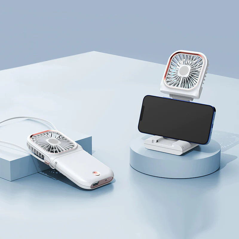 Mini Ventilador Multifunções Portátil - GZCO