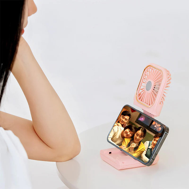 Mini Ventilador Multifunções Portátil - GZCO