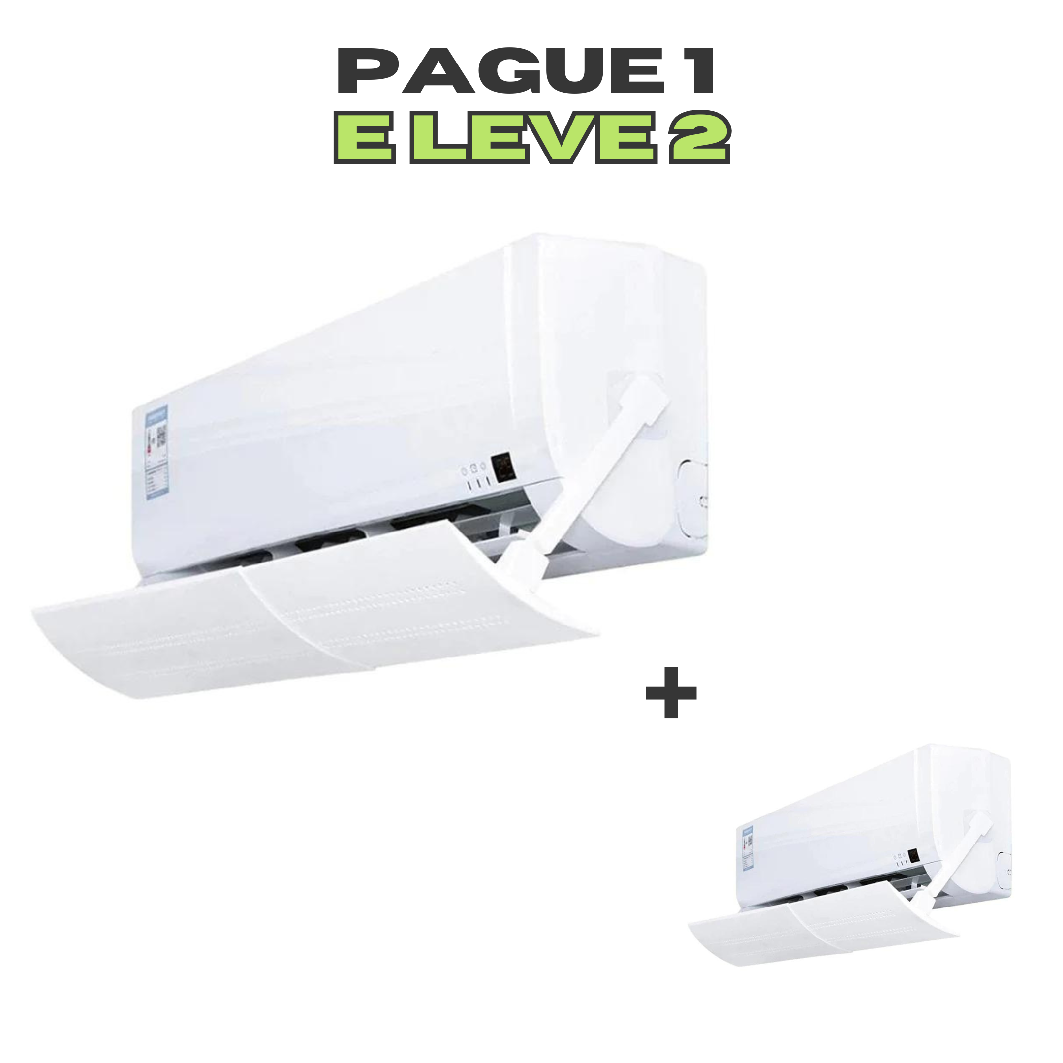Defletor de Ar Condicionado Ajustável - PROMOÇÃO ESPECIAL