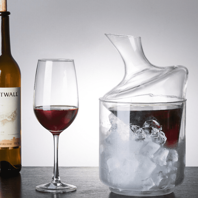 Decanter de Vinho e Whisky Balde de Gelo