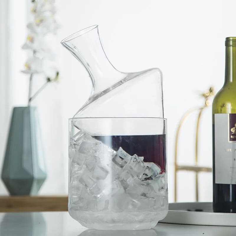 Decanter de Vinho e Whisky Balde de Gelo