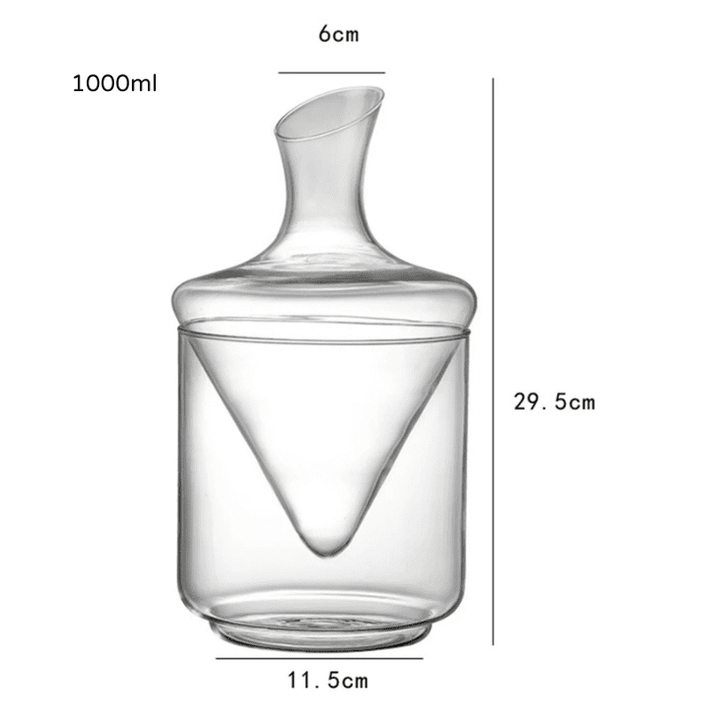 Decanter de Vinho e Whisky Balde de Gelo