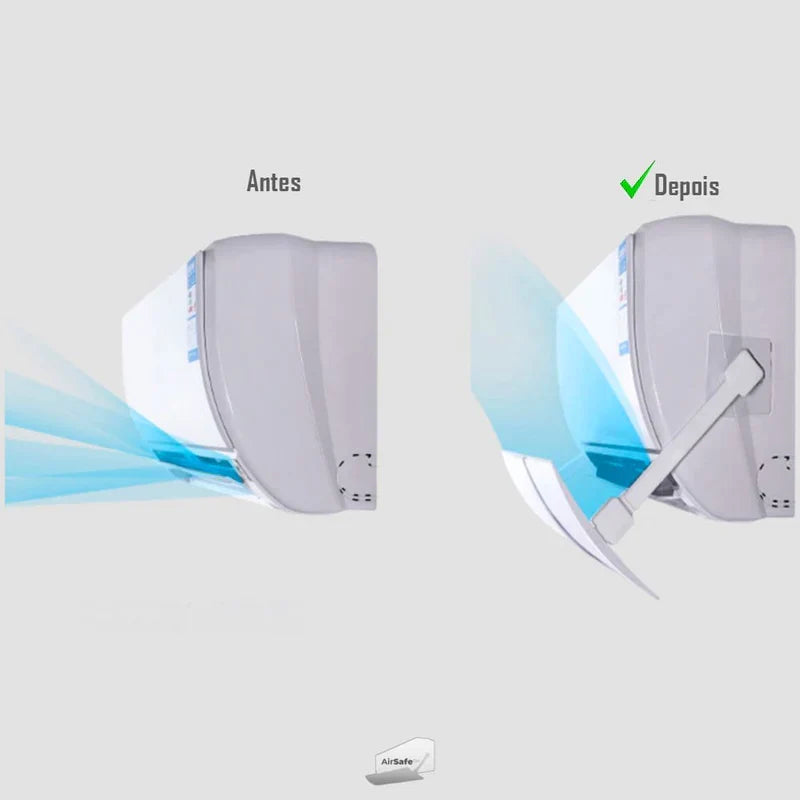 Defletor de Ar Condicionado Ajustável - GZCO