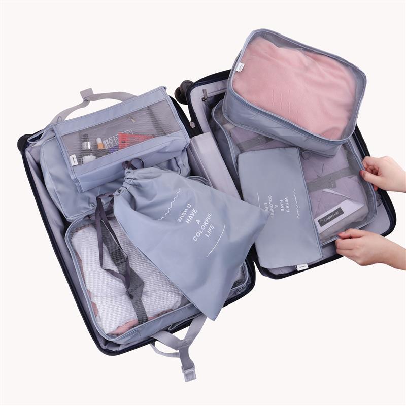 KIT 8 BOLSAS ORGANIZADORAS À PROVA D'ÁGUA - GZCO