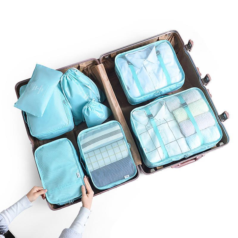 KIT 8 BOLSAS ORGANIZADORAS À PROVA D'ÁGUA - GZCO