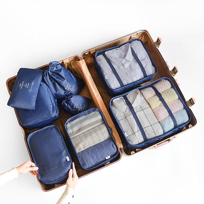KIT 8 BOLSAS ORGANIZADORAS À PROVA D'ÁGUA - GZCO