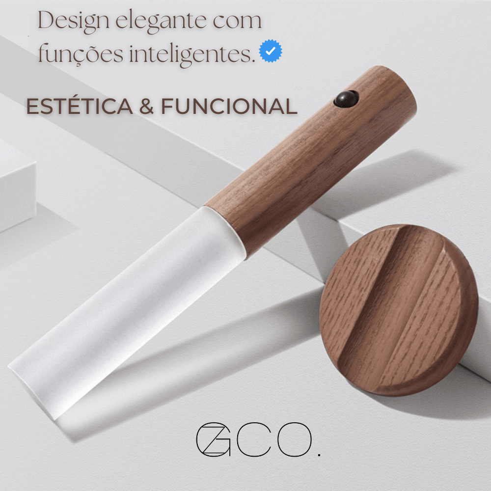 Smart Candle - LED Recarregável Portátil com Sensor de Presença - GZCO