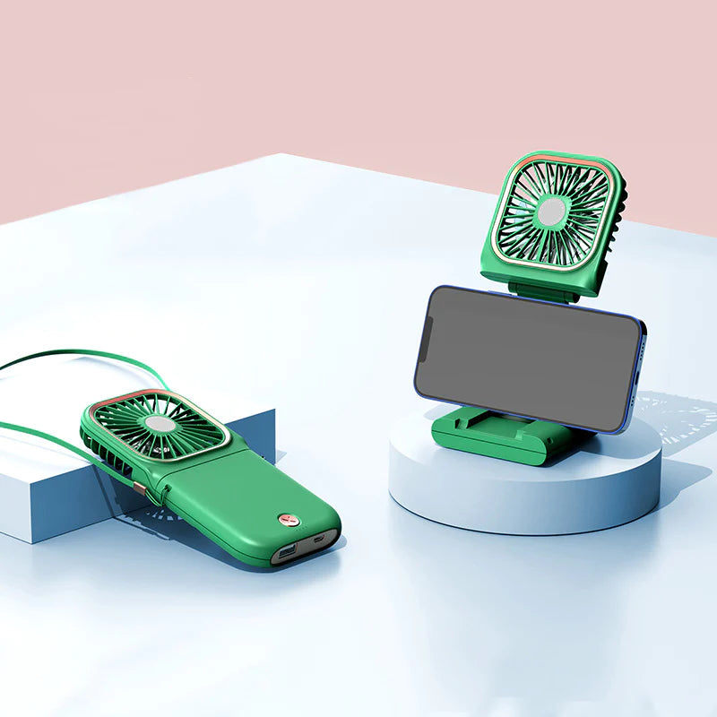 Mini Ventilador Multifunções Portátil - GZCO