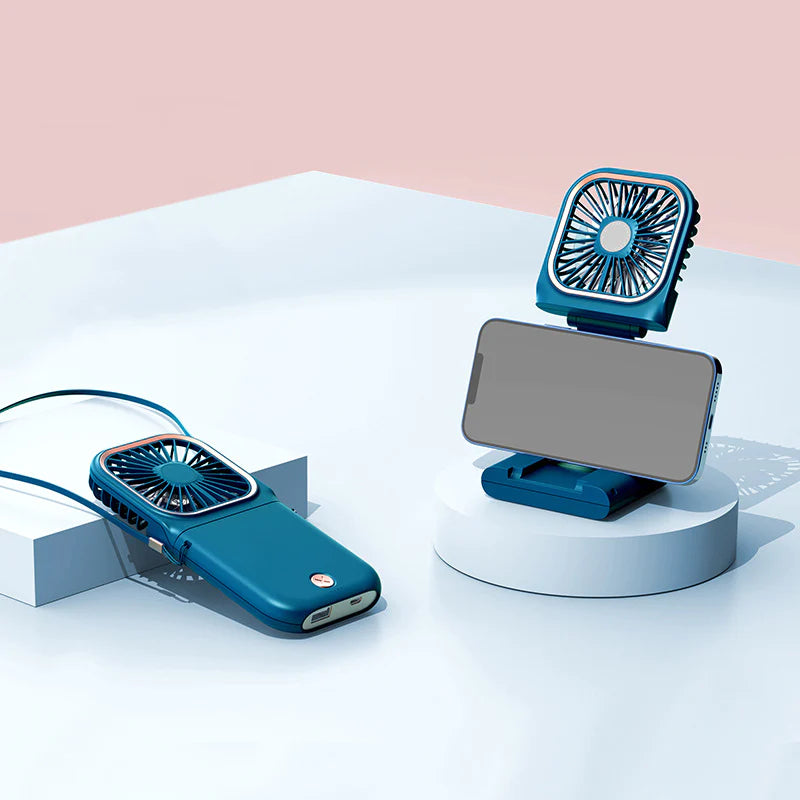 Mini Ventilador Multifunções Portátil - GZCO