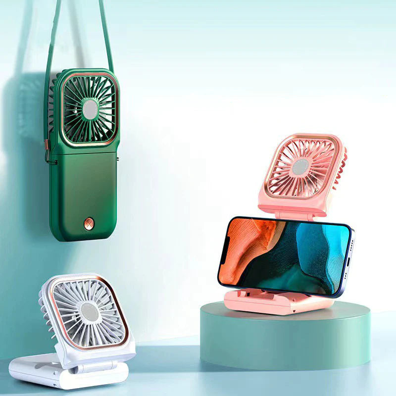 Mini Ventilador Multifunções Portátil - GZCO