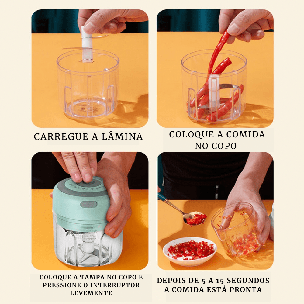 Moedor e Processador de Alimentos - GZCO