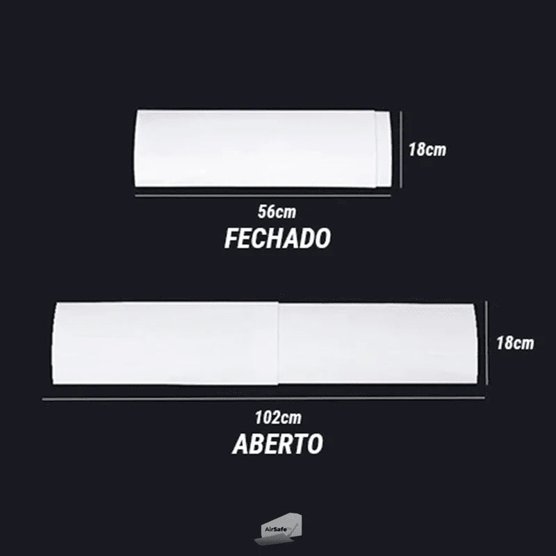 Defletor de Ar Condicionado Ajustável - GZCO