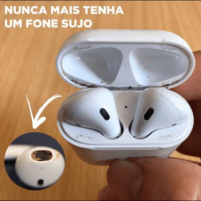 Limpador Multifuncional para Fones de Ouvido- AirCleaner - GZCO